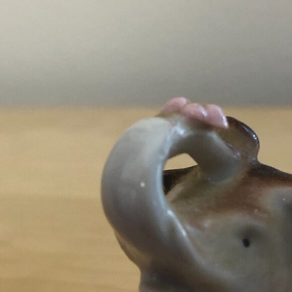 Vintage Porcelain Elephant Figurine - Picture 9 of 9